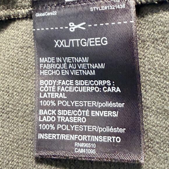 Under Armour Jacket Mens 2XL Green ColdGear Infrared Storm Softshell Zip - Picture 10 of 14